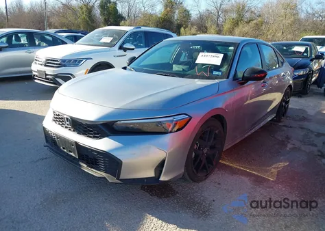 2025 Honda Civic Sport z USA, uszkodzony, nr VIN 2HGFE2F58SH600680